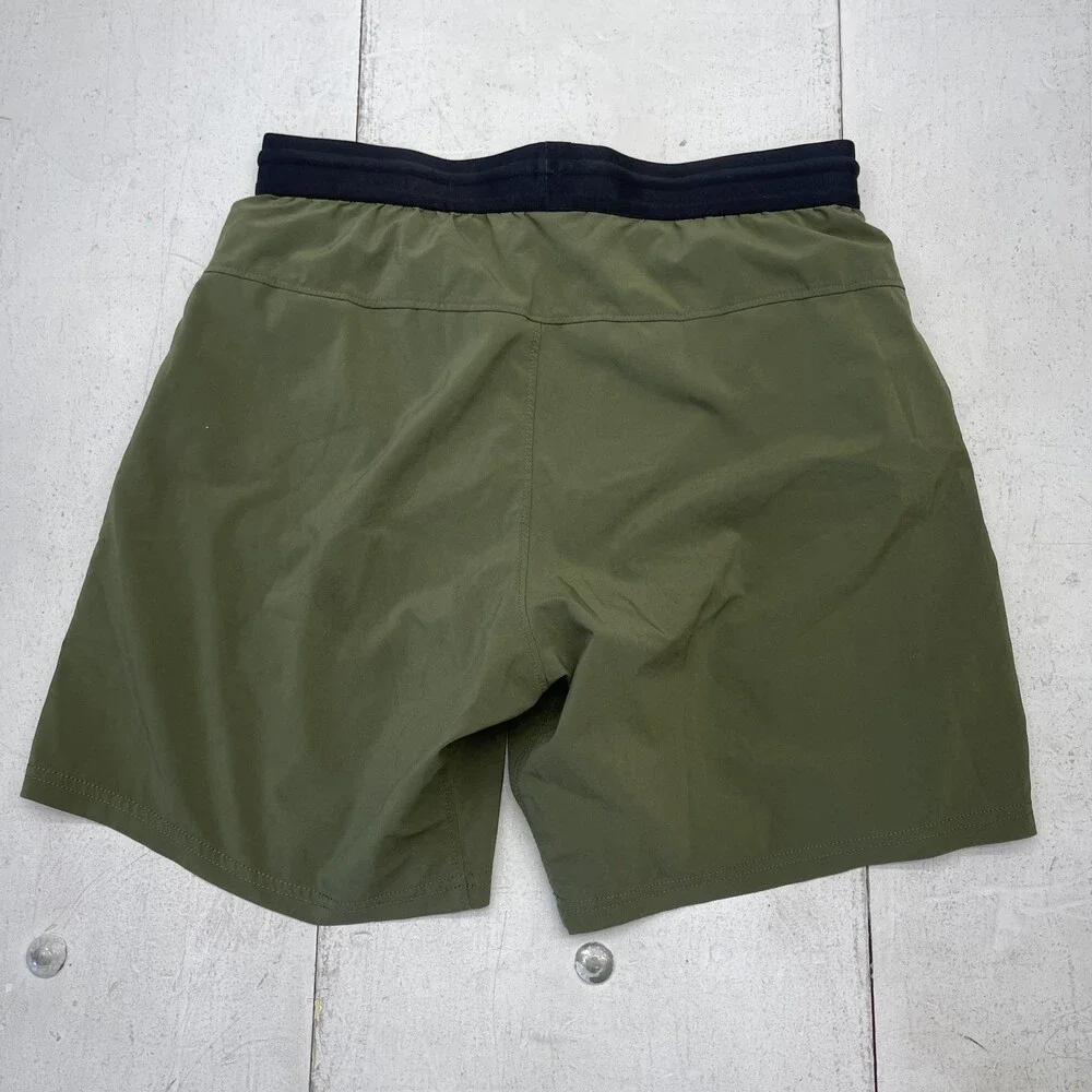 Bonobos Shorts Mens XS Green 7 Inch Inseam Lined Drawstring Athletic Gym Running - Picture 6 of 6